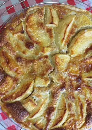 Une photo de Tarte au pommes et noisettes d'Annick #pomme