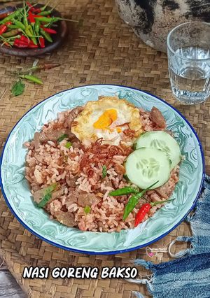 Foto resep Nasi Goreng Bakso