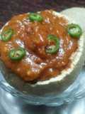 Woodapple (kotha) and chilli chutney