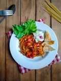 Mie Aceh Versi Spaghetti