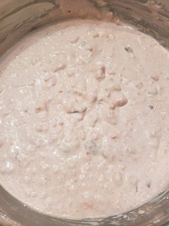 A picture of Strawberry Fluff Salad.