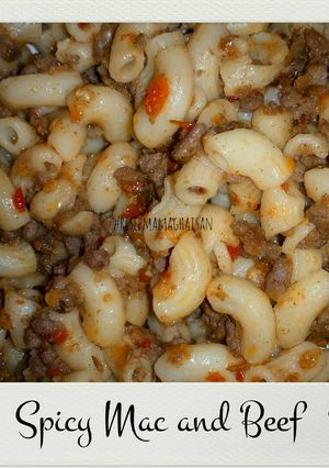 Foto resep Spicy Macaroni and Beef