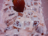 Helado de frutilla de 3 ingredientes