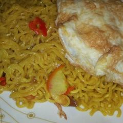 A picture of Indomie noodles.