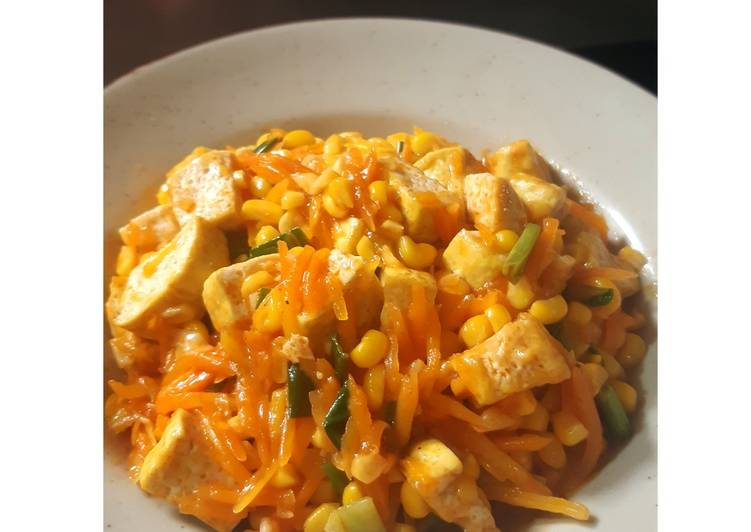 Tumis Tahu Asam Manis