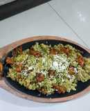 Tava green pakoda pulao