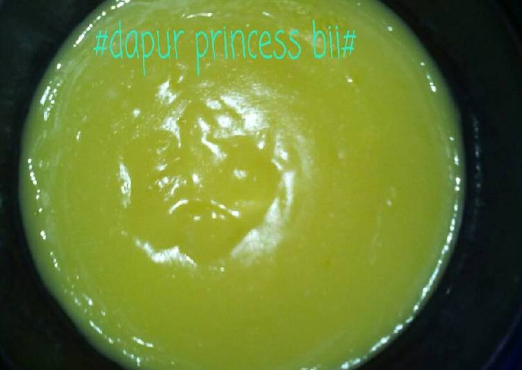 Resep: MPASI Bii (6M+) Bubur Susu Jagung Manis yang Nikmat