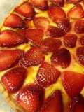Pastel de fresas