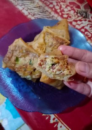 Foto resep Martabak telur kornet