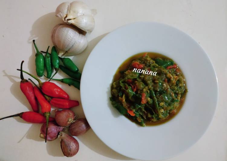 Resep Sambal Lombok Ijo Anti Gagal