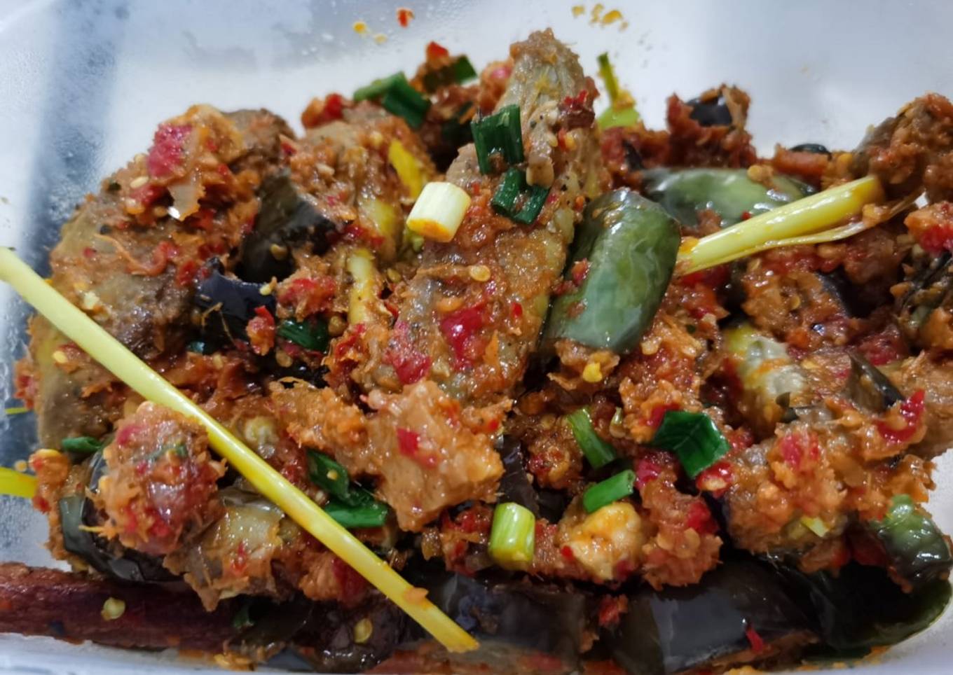 Balado Gurih Ayam &Terong
