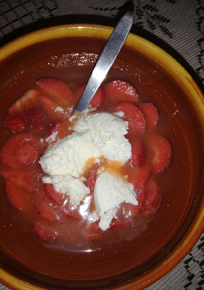 Una foto de Fresas arregladas