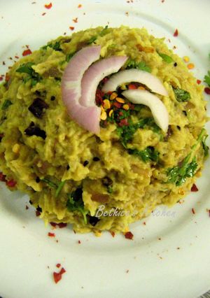 A picture of Ol Makha (Suran Bharta / Yam Bharta - Bengali Style).