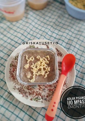 Foto resep Kolak pisang ijo snack untuk baby 6bulan+