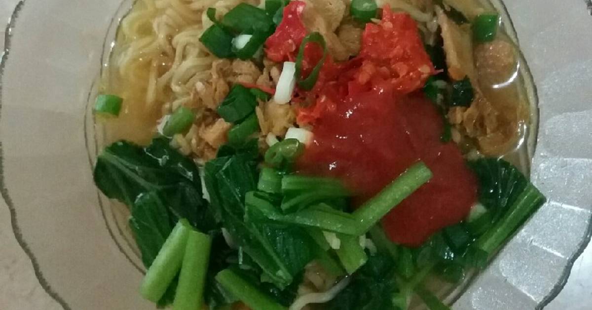 Resep Mie Ayam Instan Oleh Keysha Azzahra Cookpad