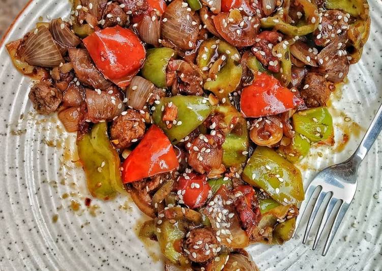 Step-by-Step Guide to Make Favorite Soya stir fry