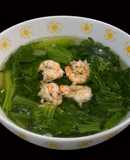 SP.0866 - Canh Cải Bẹ Xanh Nấu Tép