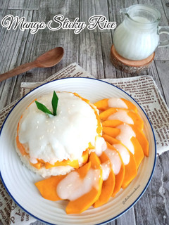 Foto resep Mango Sticky Rice (Khao Niao Mamuang)