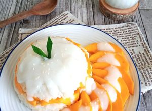 Foto resep Mango Sticky Rice (Khao Niao Mamuang)