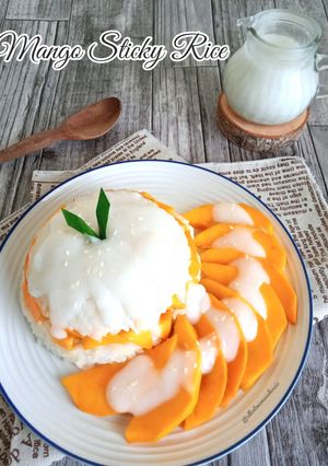 Foto resep Mango Sticky Rice (Khao Niao Mamuang)