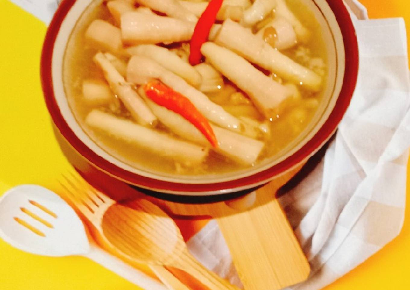 "Rebung masak lemak babi" 👍😘❤️