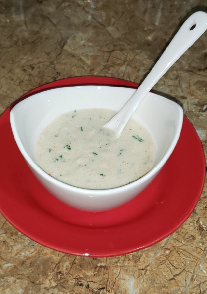Una foto de Salsa de queso azul