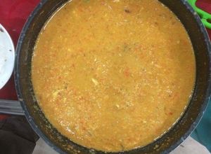 Hình của món Mỳ ống sốt gạch cua Pattaya.