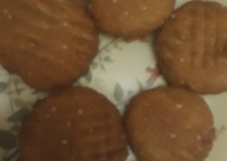 Step-by-Step Guide to Prepare Any-night-of-the-week Whole wheat  and sooji  biscuits