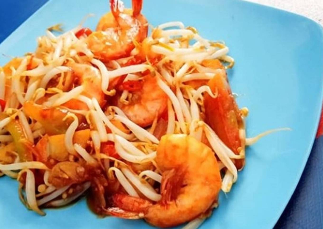 Udang Kecambah Saus Tiram - Simpel #1
