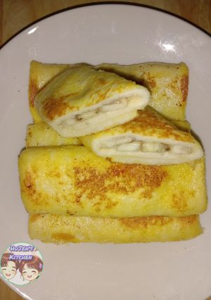 รูปของ ขนมปังโรลไส้กล้วยหอม (Banana Bread Roll)