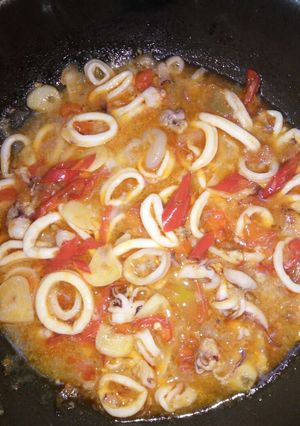 Foto resep Cumi Asam Manis