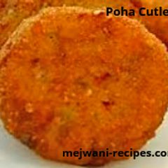 A picture of Poha Cutlet.