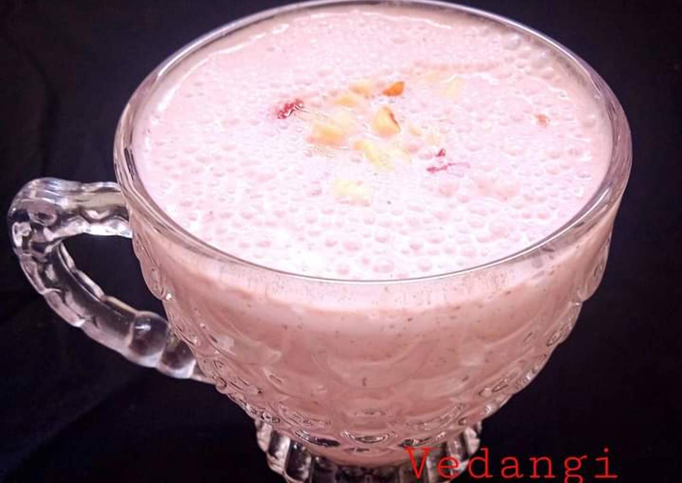 Healthy Strawberry Shake