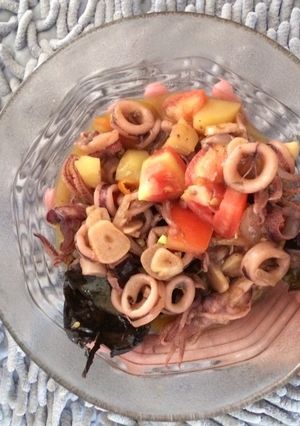 Foto resep Cumi oseng mentega