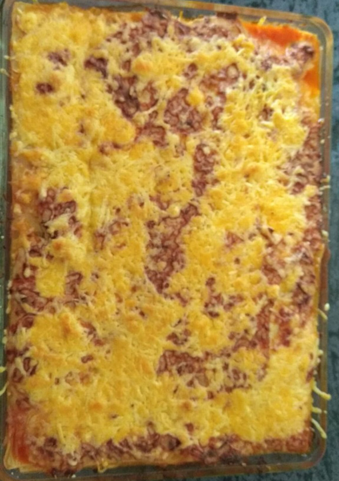 Una foto de Lasaña de carne