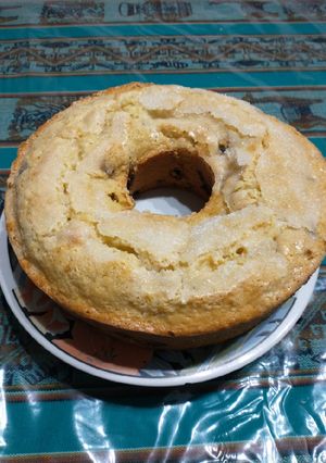 Una foto de Budín con chispas de chocolate