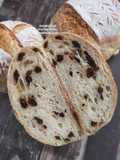 Raisin One Day Sourdough Loaf (Cold Starter)