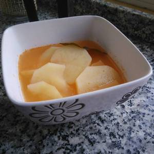 En blanco/Caldo de pescado (muy fácil)