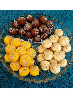 عکسی از دستور شیرینی قندی قزوین (نان قندی)