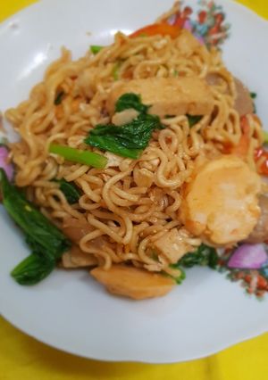 Foto resep Indomie goreng masak tek tek