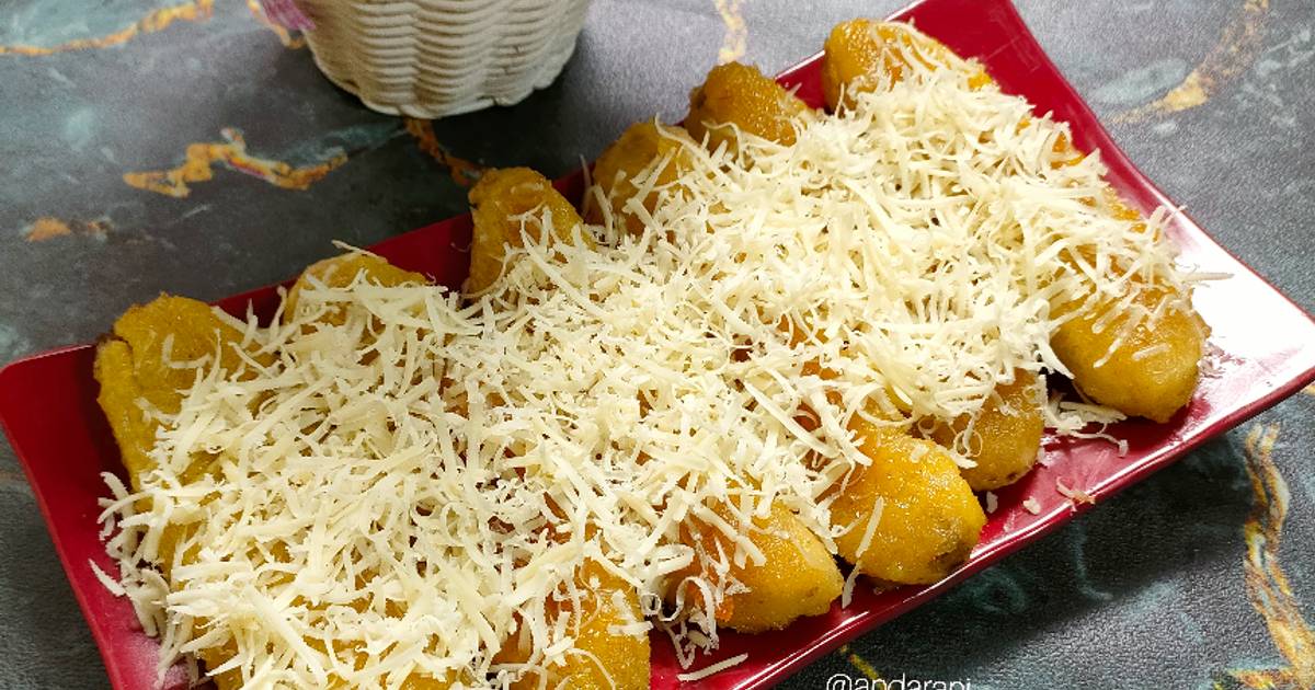 Resep Pisang Goreng Mentega Toping Keju Oleh Andarani Cookpad