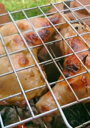 รูปของ ไก่ย่าง กระเทียมพริกไทยดำ