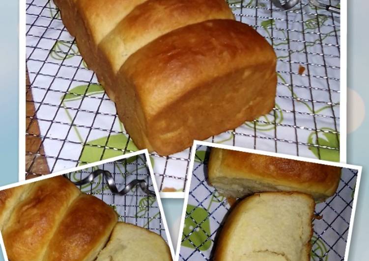 Langkah Mudah untuk Menyiapkan Roti Sobek Tape Singkong 1 Kali Proofing EMPUK LEMBUT yang Enak Banget