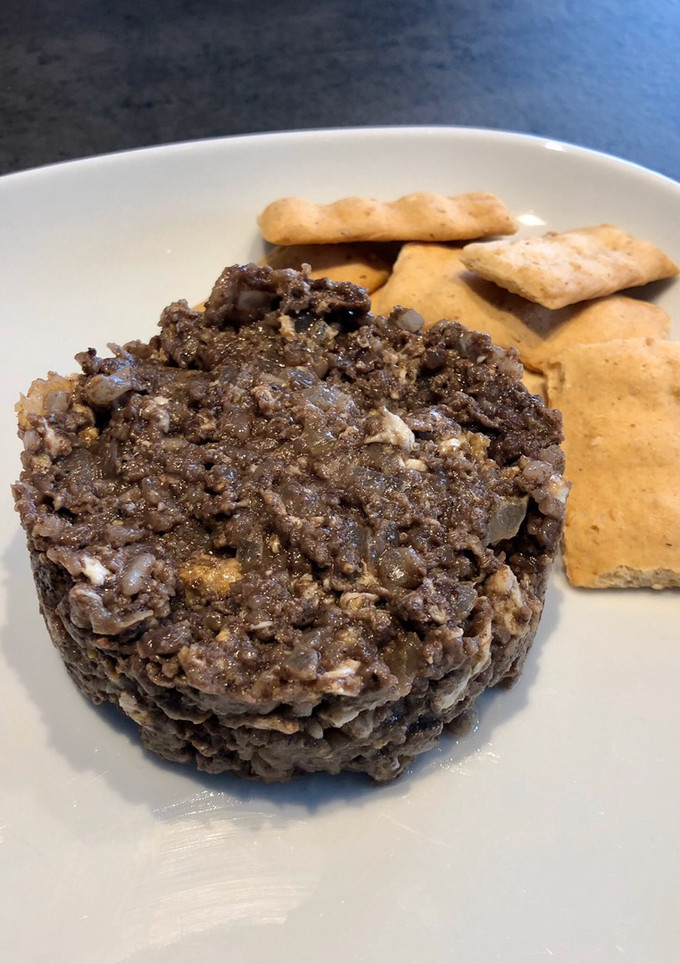 Una foto de Revuelto de morcilla
