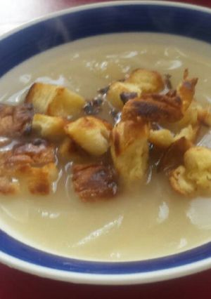 Una foto de Sopa de cebolla
