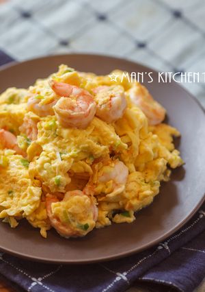 蝦仁炒蛋 - {家常經典} 的食譜成品照片
