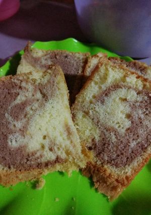 Foto resep Marmer cake / bolu jadul