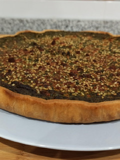 Una foto de Quiche de verduras
