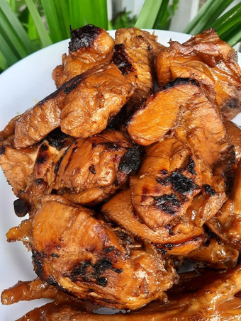 Resep Ayam Panggang/Bakar Pedas Sederhana Simpel
