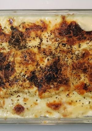 A picture of Mix vegetable au gratin.